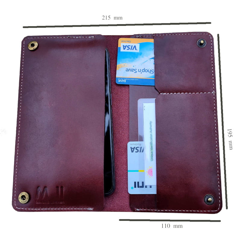 leather casual wallet