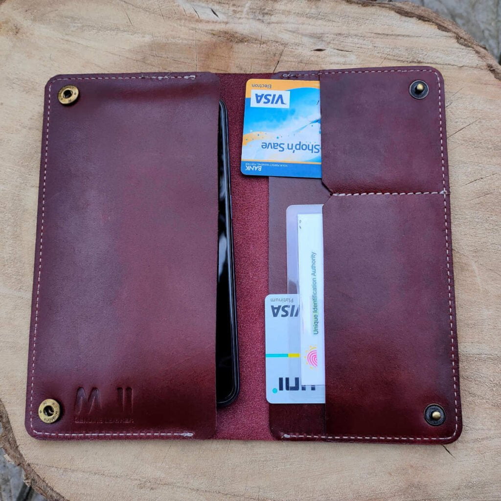 leather casual wallet