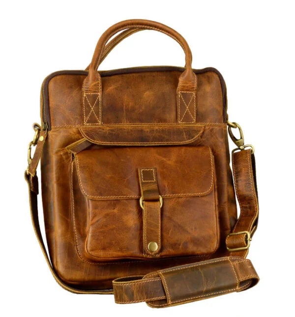 Pure Leather executive macBook portfolio bag - Image 2